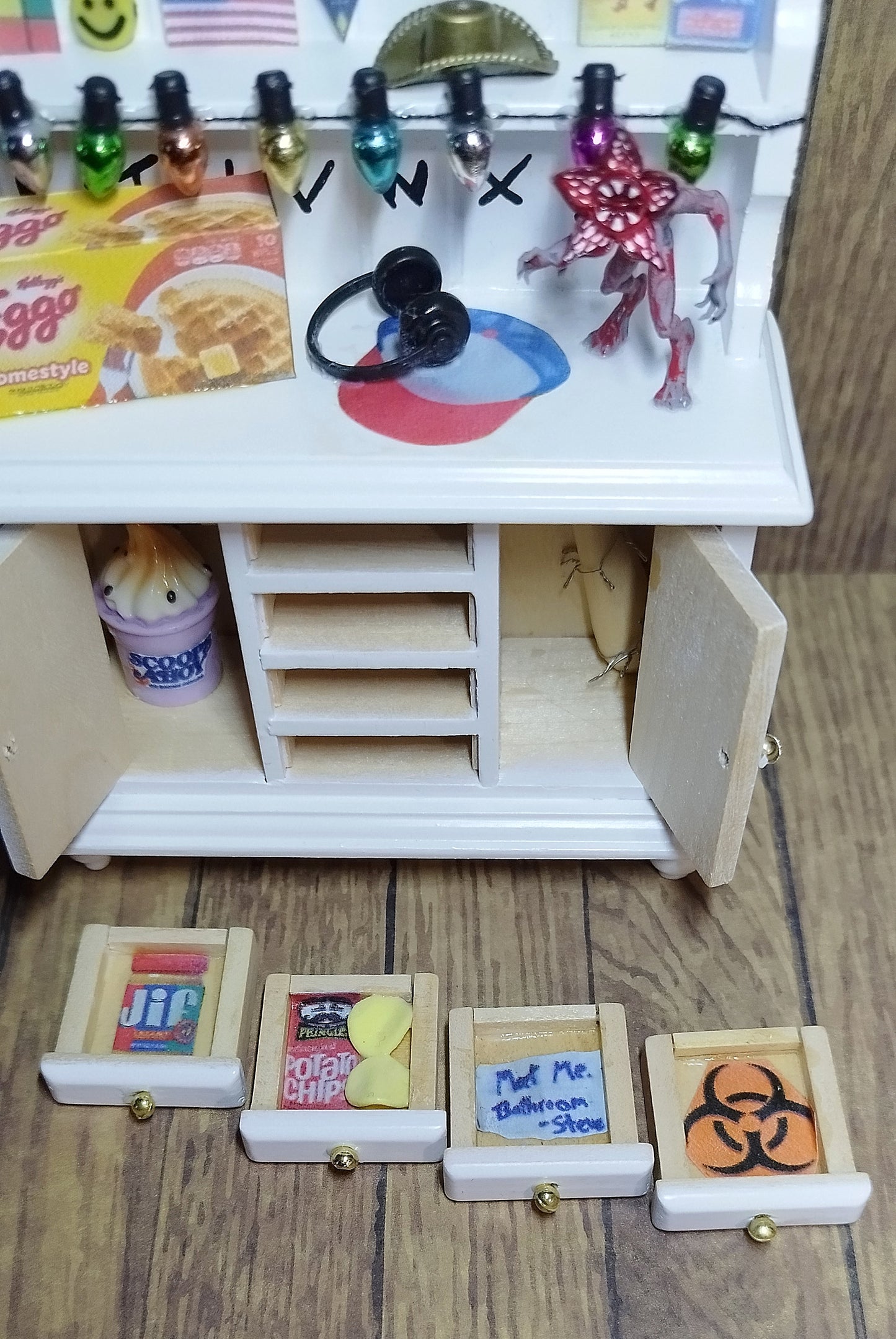 Strange Things miniature cabinet
