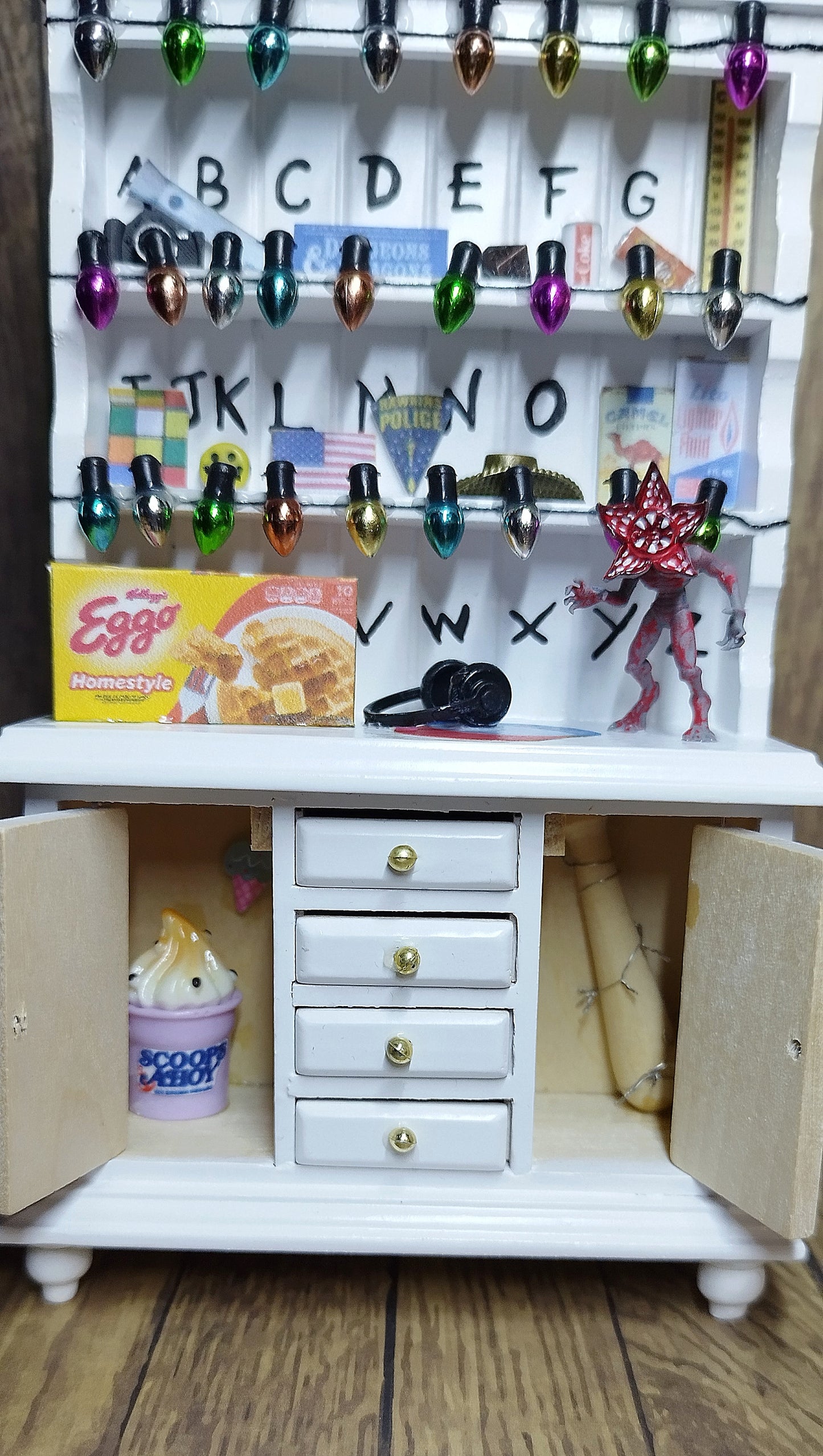 Strange Things miniature cabinet
