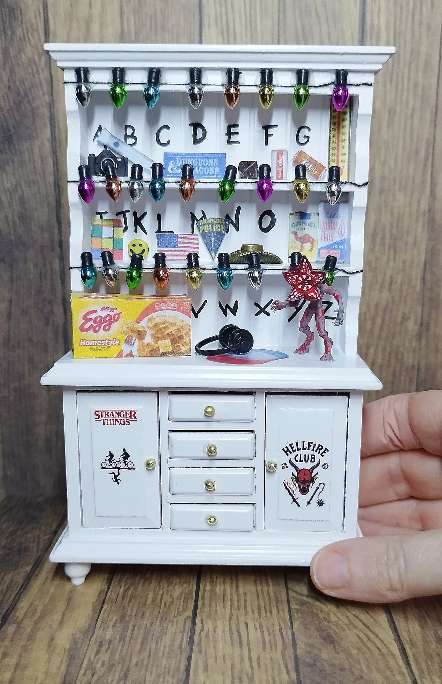 Strange Things miniature cabinet