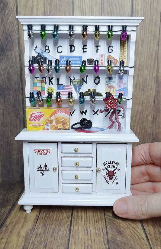 Strange Things miniature cabinet